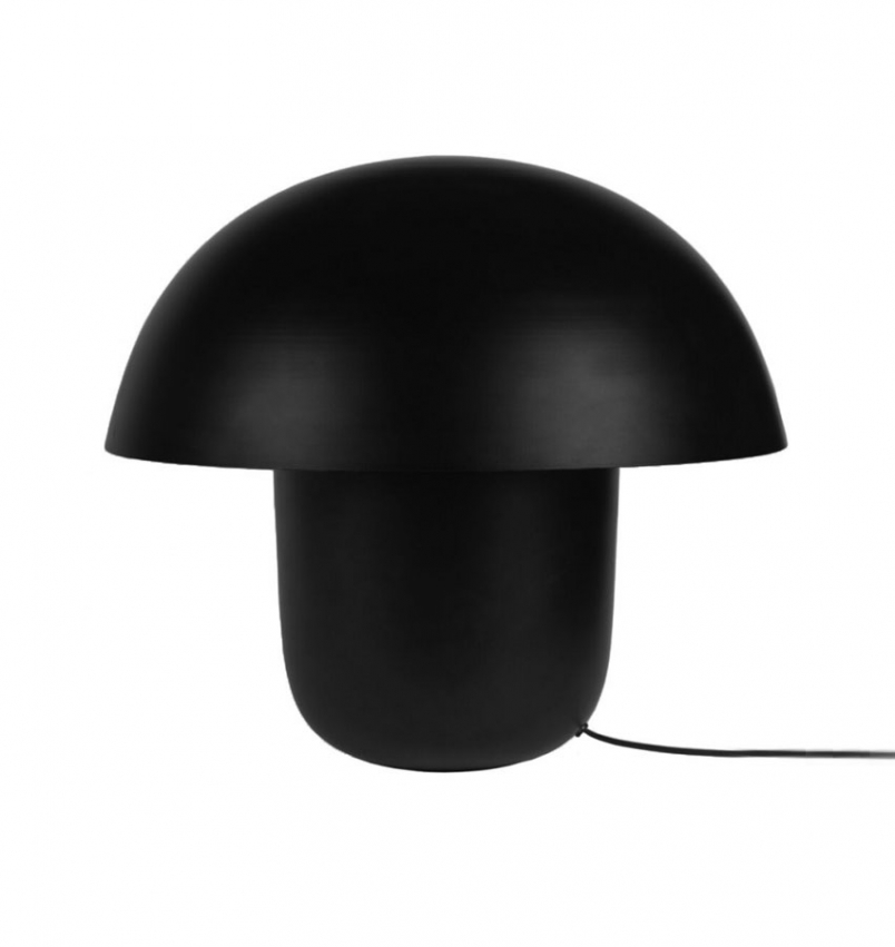 carl-johan bordslampa svart i form av en svamp, frn varumrket Olsson & Jensen