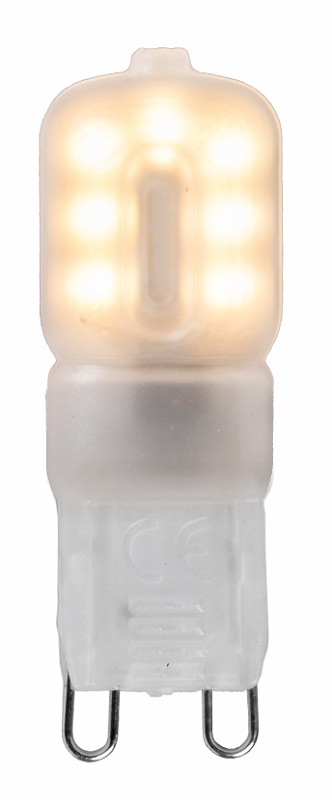 LED G9 0.8 W Frostad varm vit i gruppen Ljuskllor hos Calixter AB (LEDG901)