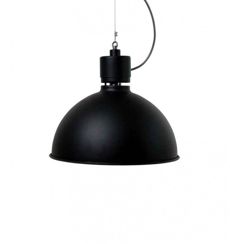 Funktionella magnum taklampa svart 38 cm frn svenska designermrket Belid