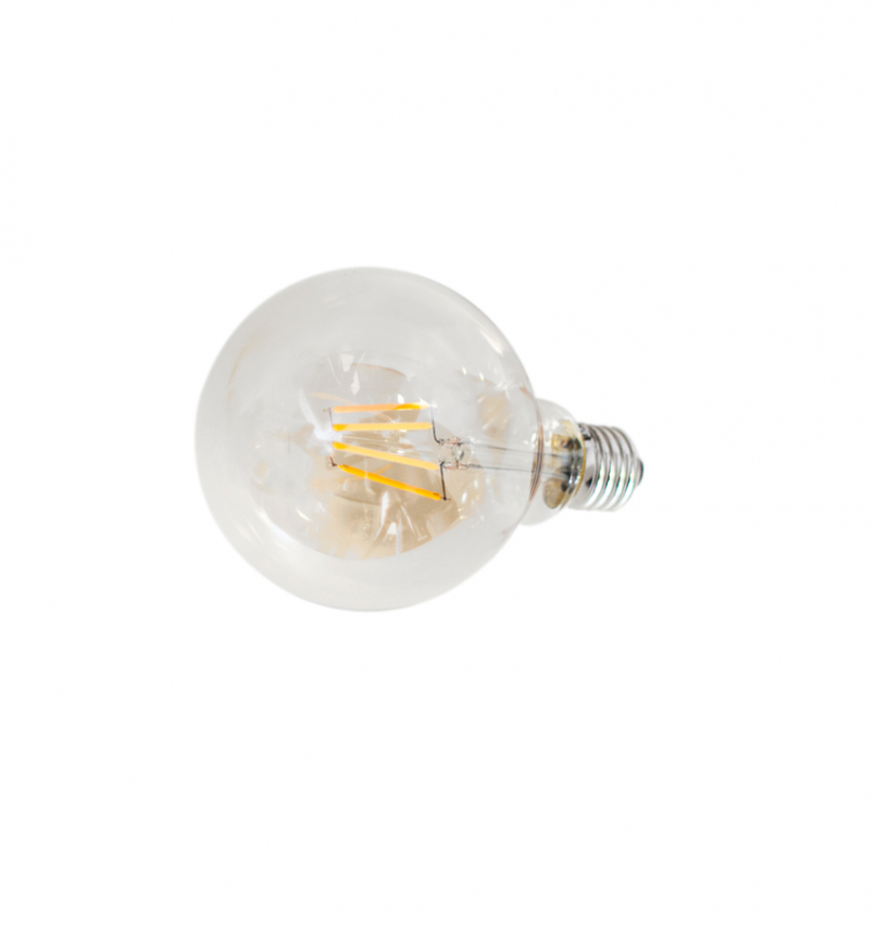 E27 LED dimbar 4W Ø95mm Klarglas