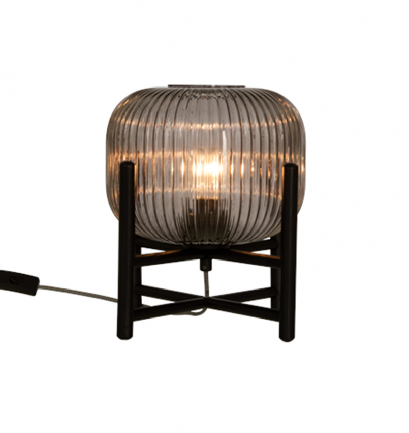 Bordslampa  - Vinda bordslampa stor svart