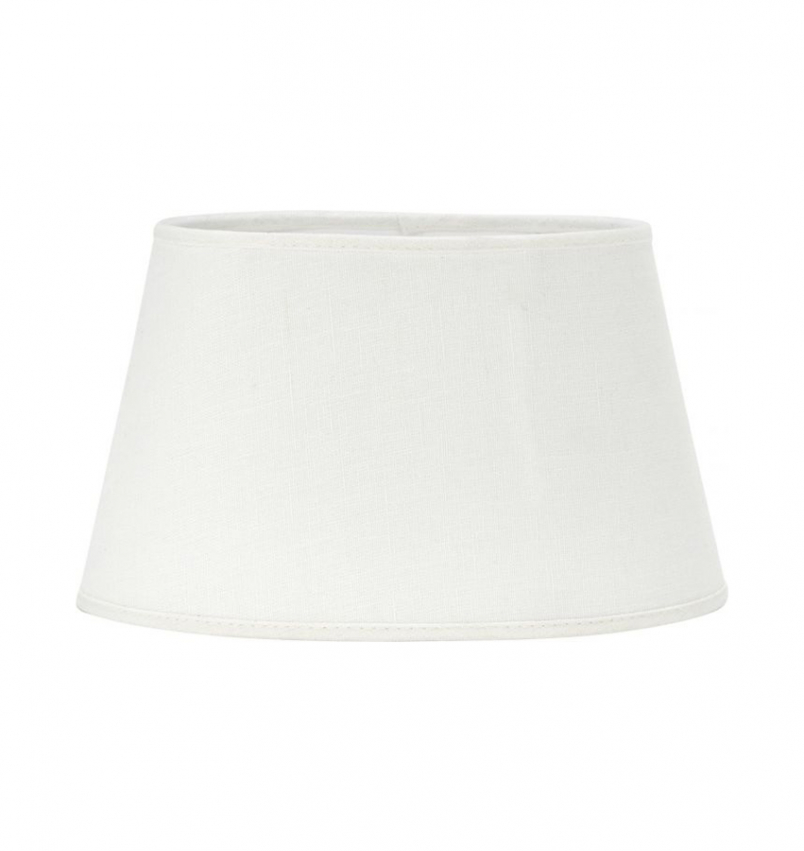 Indi lampskärm för valfri lampfot i linne vit 38cm från kända varumärket PR Home