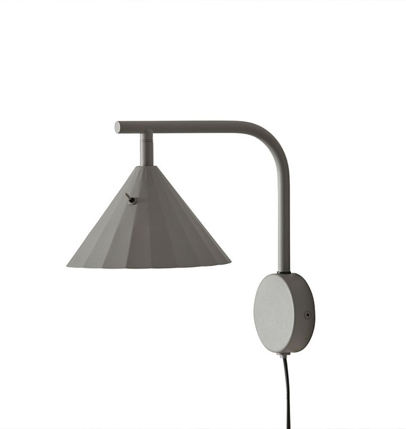 Vägglampa Rain beige