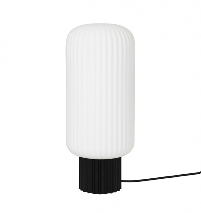 Lolly bordslampa svart Ø16