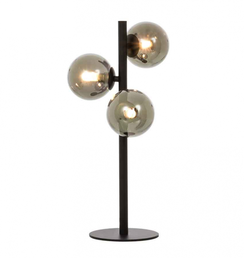Bordslampa  - Molekyl bordslampa 3 svart