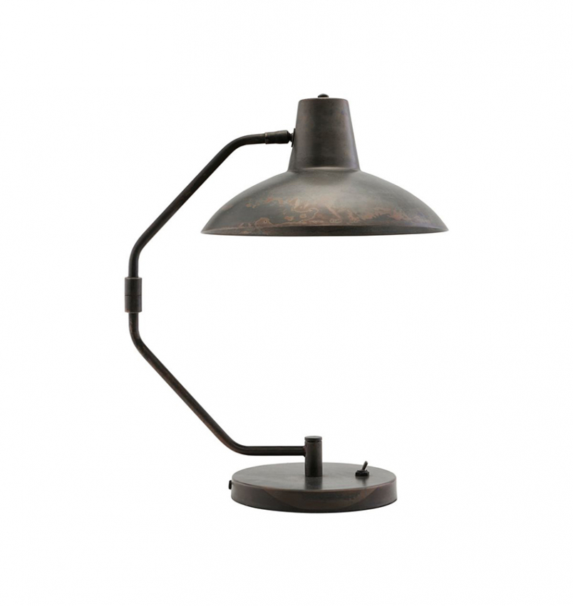Bordslampa Desk antik brun i gruppen Belysning / Bordslampor hos Calixter AB (Cb0455)