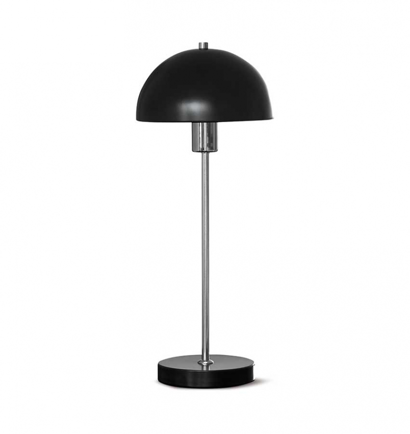Den klassiska bordslampan Vienda i svart frg frn Herstal