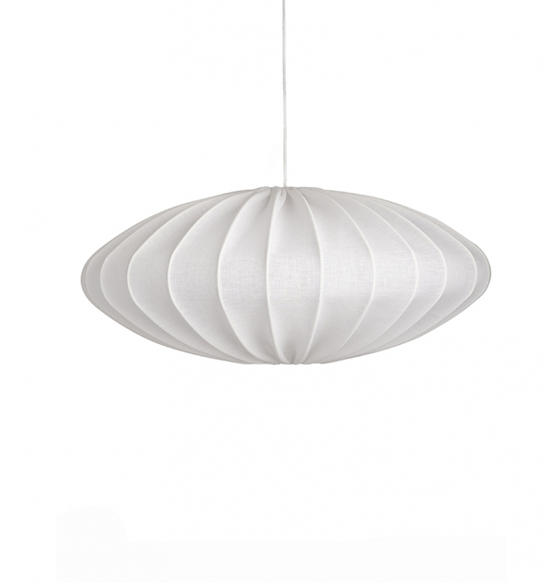 Ellipse Taklampa Linne vit 65