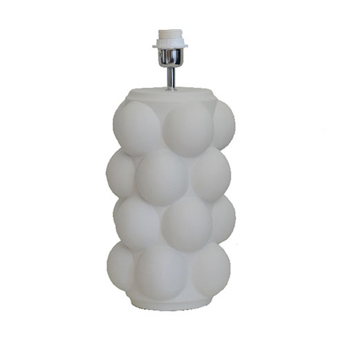 Bubbels Lampfot vit XL från Hallbergs