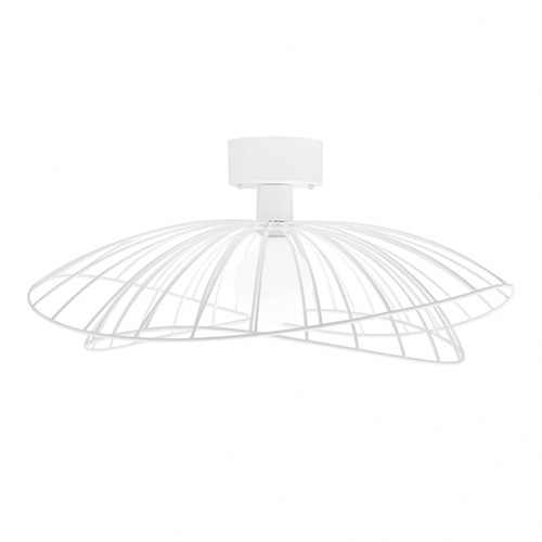 Ray Plafond / Vägglampa, Vit - Globen Lighting