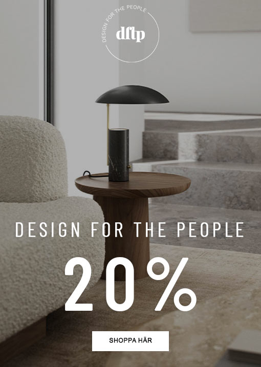 Handla designlampor från Design for the people under black week med 20% rabatt hos Calixter