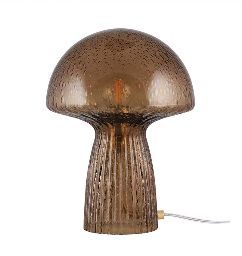 Fungo bordslampa brun från Globen Lighting