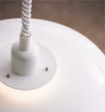 Primus taklampa i vitt, en perfekt kkslampa och design klassiker. 