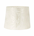 Sofia lampskärm mönstrad ecru 30cm, len ljusare lampskärm från PR Home