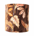 Vackra Celyn lampskärm pandora rost 30cm från PR Home med möntrade löv & grenar