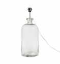 Bordslampa i genomskinligt glas med mtten 45 centimeter frn Olsson & Jensen
