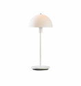 Vienda vit bordslampa i klassisk design 